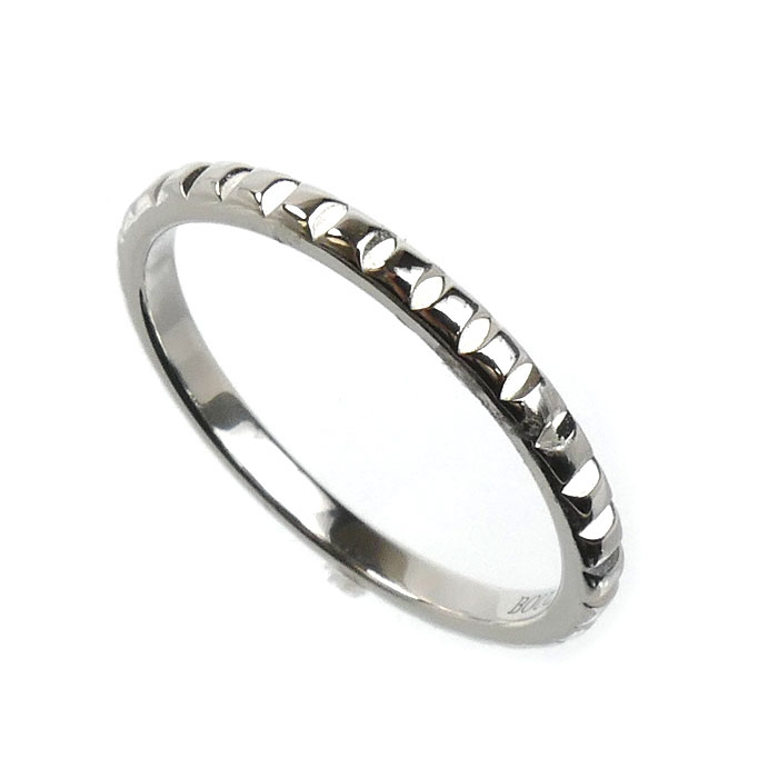 Boucheron ブシュロン Pt950プラチナ クルドパリ スモール リング・指輪 JAL0116055 14.5号 55 3.2g レディース 中古 美品