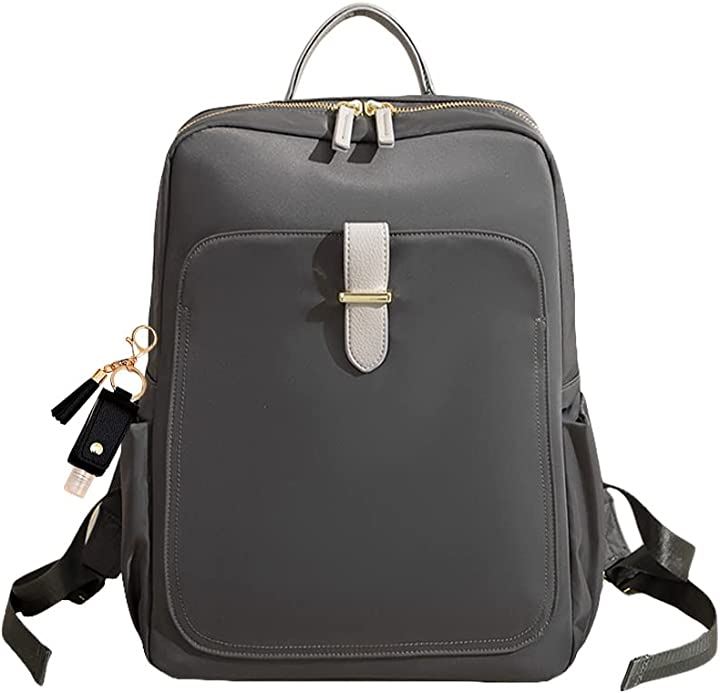 母の日 PCリュック PCバッグ レディース ビジネスリュック PC収納 パソコンリュック A4 14インチPC対応( ダークグレー)