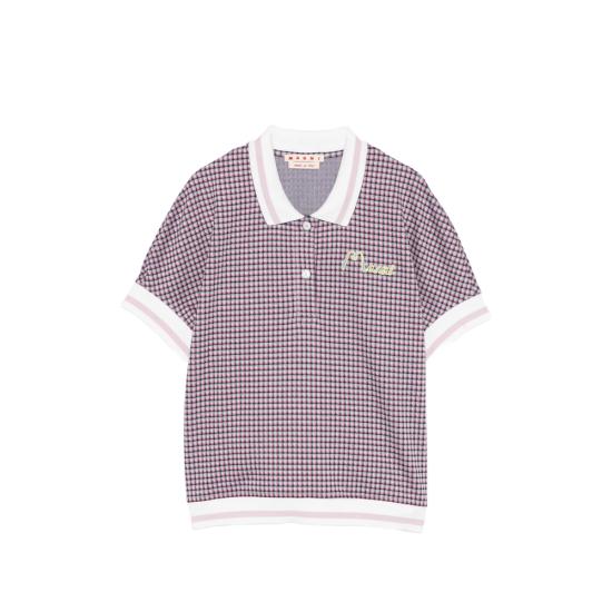 MARNI Women Polo Shirts UTVA63 THJE0389S0 CHC20 PINK BLACK