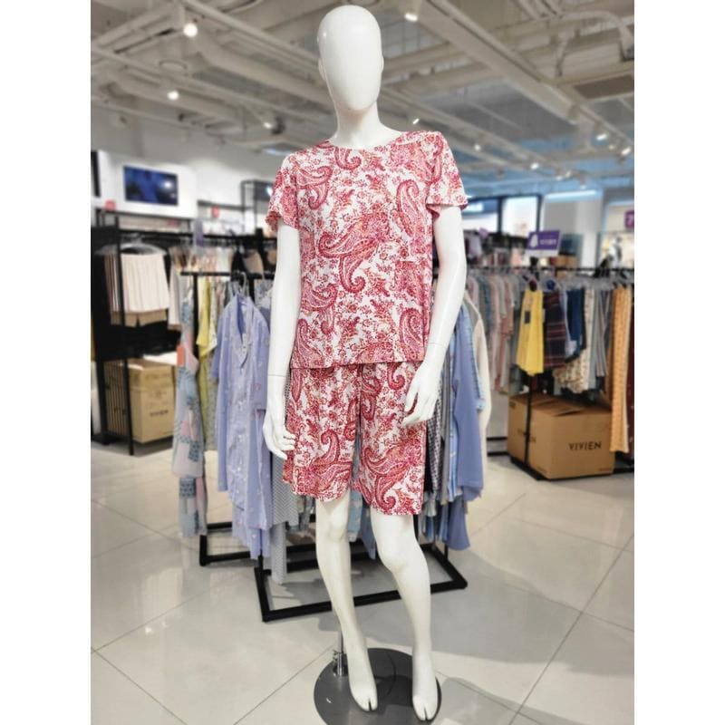 [始興店] クールポリスパン女性ホームウェアパジャマEZ6021W