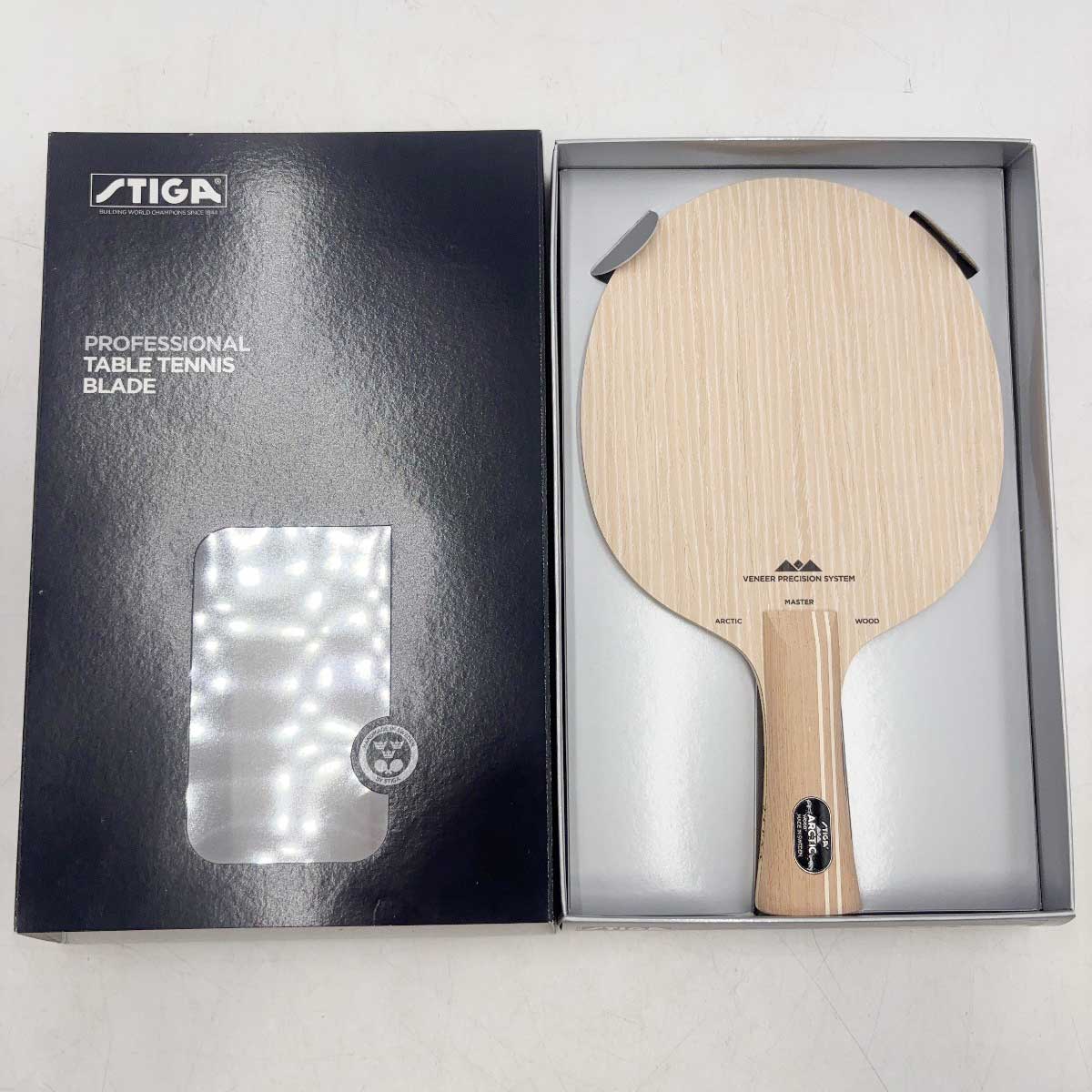 【中古・未使用品】スティガ アークティックウッド FLA 1081-35 STIGA シェークハンド 卓球ラケット