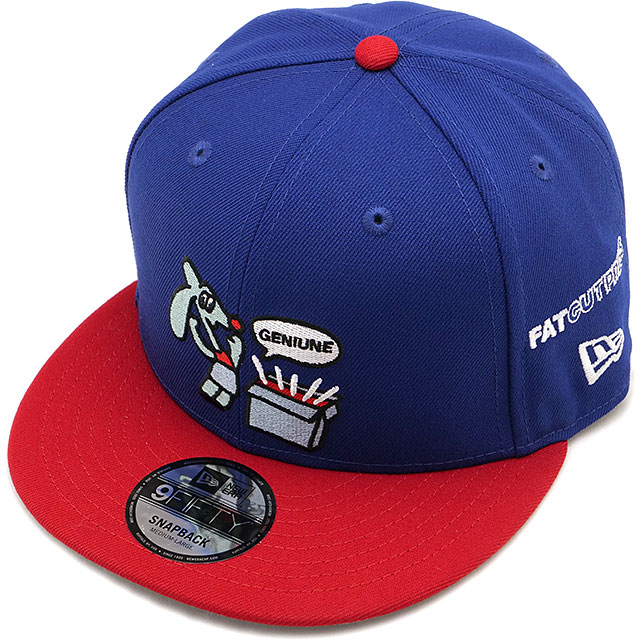キャップ シンノスケ [14346930] 9FIFTY SHINKNOWNSUKE メンズ・レディース 帽子 コラボ サイズ調整可能 ダークロイヤル/スカーレット