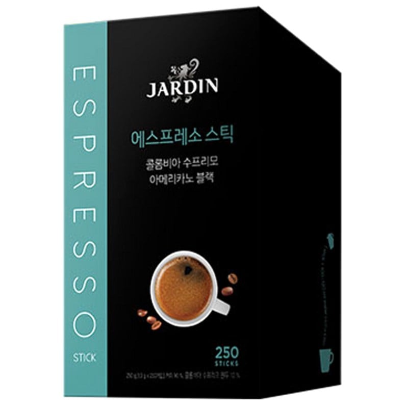 ジャルダンコロムビアスプレモ アメリカーノブラックエスプレッソスティック1g250本韓国茶