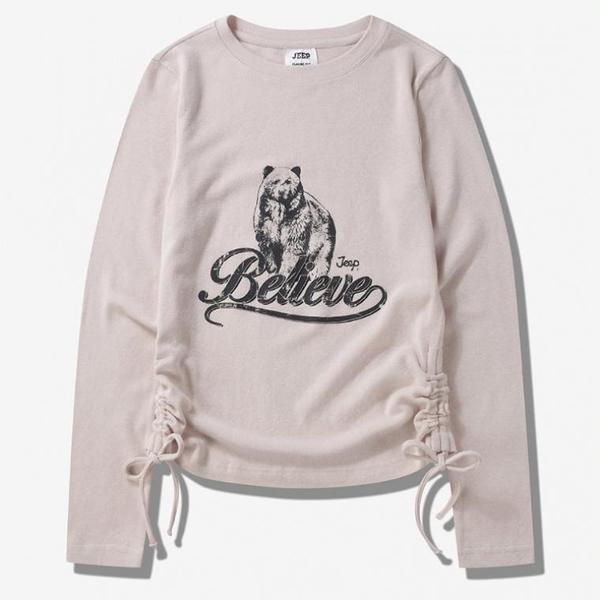 JEEP 女性専用ストリング長袖Tシャツ_1_A JP4TSF025_1