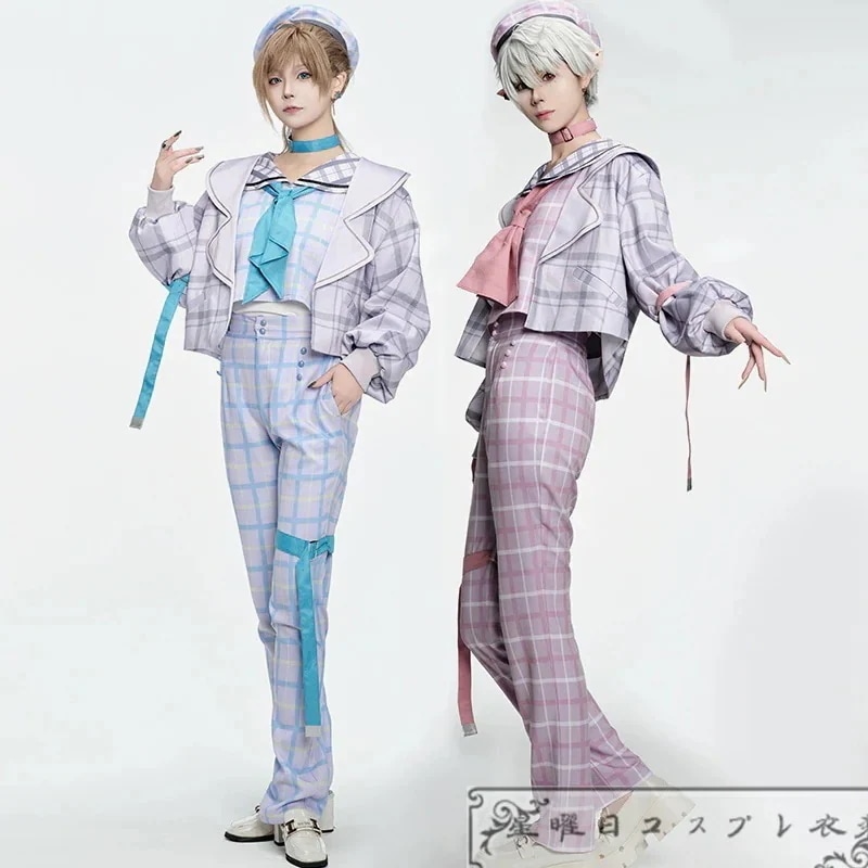 『一部在庫あり』 バーチャル VTuber ChroNoiR ニューレトロスタイル 叶 葛葉 セーラー服 コスプレ衣装 コスチューム