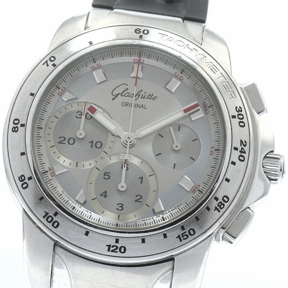 グラスヒュッテ・オリジナル GLASHUTTE ORIGINAL 39-41-44-04-04 スポーツエボリューション 自動巻き メンズ _883805【中古】