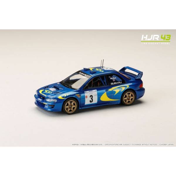 ホビージャパン 1/43 スバル インプレッサ ツール・ド・コルス 1997 #3【HJR431002A】 ミニカー HJR431002A スバル インプレッサ ツールドコルス 1997 #3