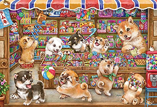 【日本製】 ビバリー 1000ピース ジグソーパズル シバの駄菓子屋さん(49*72*)31-521
