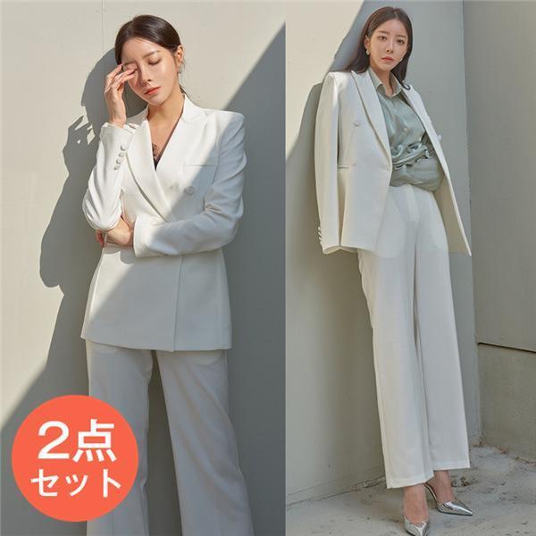 スーツレディース2点セット春春秋ビジネススーツリクルートスーツパlンツスーツオフィス通勤就活面接仕事OL女性入社式卒業式その他 スーツ