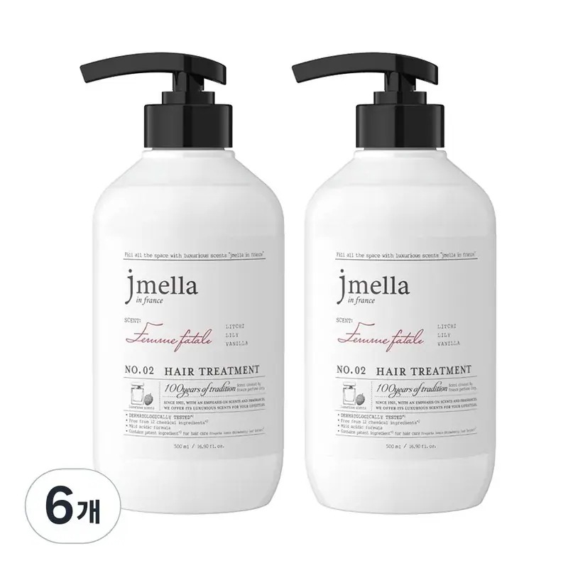 インフレンチファムファタール ヘアトリートメント 6本 500ml