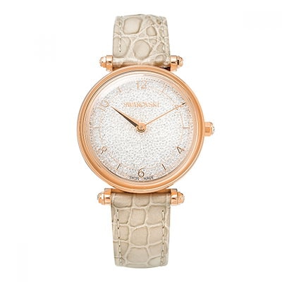 スワロフスキー 腕時計 メンズ シトラスフィア 黒 クロノグラフ ロゴ