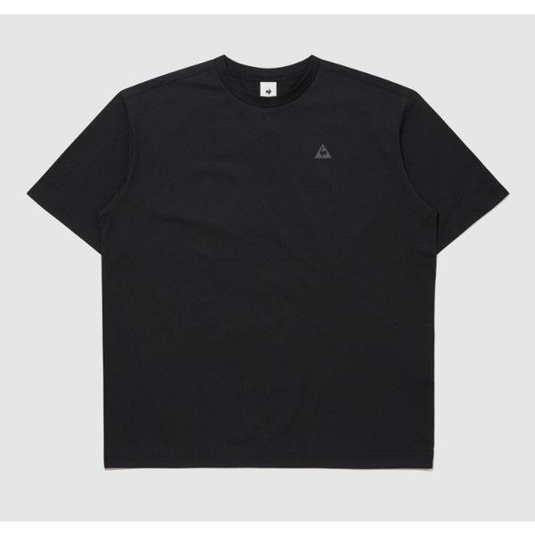 ユニレターグラフィックルフレーッシュルーズフィット半袖Tシャツ B1 QR123LRS21 BLK DMT OWT