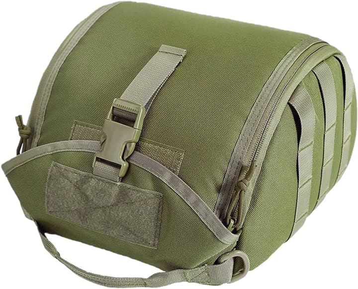 ヘルメットバッグ ヘルメットケース Molle サバゲー タクティカル ミリタリー(アーミーグリーン)