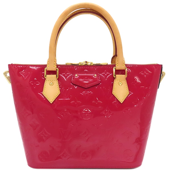 ルイヴィトン LOUIS VUITTON 2WAYバッグ モンテベロ PM モノグラムヴェルニ ローズアンディアン ゴールド金具 ショルダー トートバッグ パドロック欠品 M90166 DR2134【