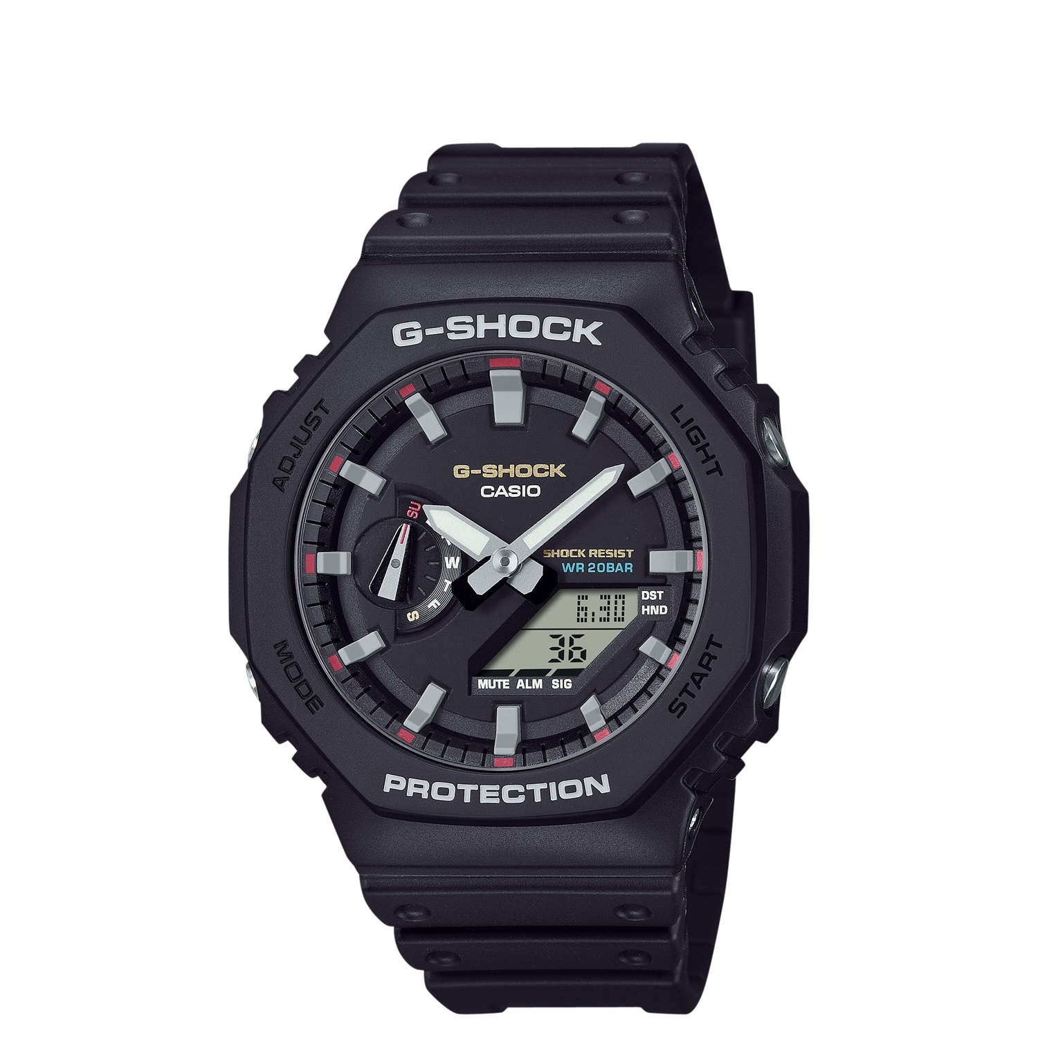 G-SHOCK 腕時計 GA-2100RL-1AJF 2100 Series 防水 メンズ レディース ブラック 黒