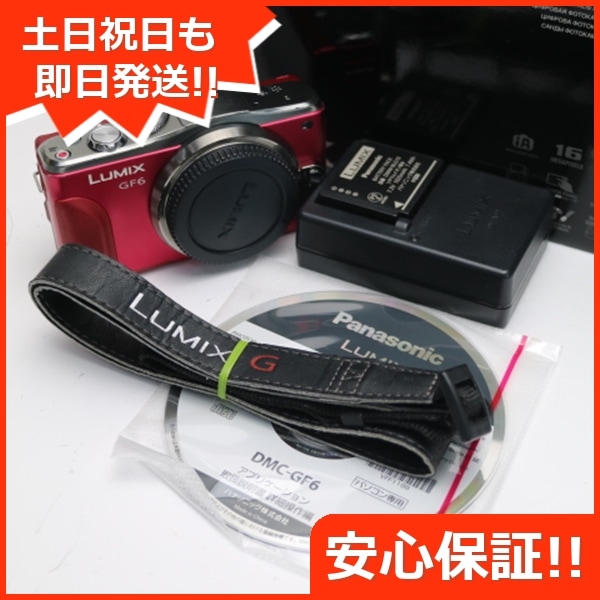 良品DMC-GF6 LUMIX レッド 128