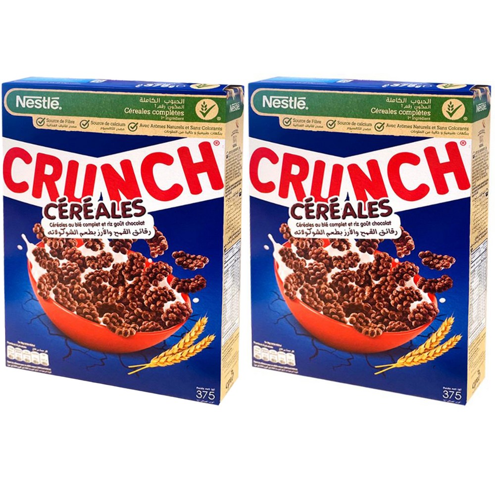 ネスレクランチチョコ味シリアル375g2個 5,614円