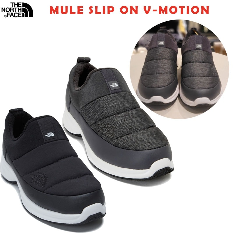 韓国正規品保証 関税負担なし NS93N55J MULE SLIP ON V-MOTIONデイリー 基本 着装 男子 女子 人気 韓国 ファッション 男女共用 アウトドア