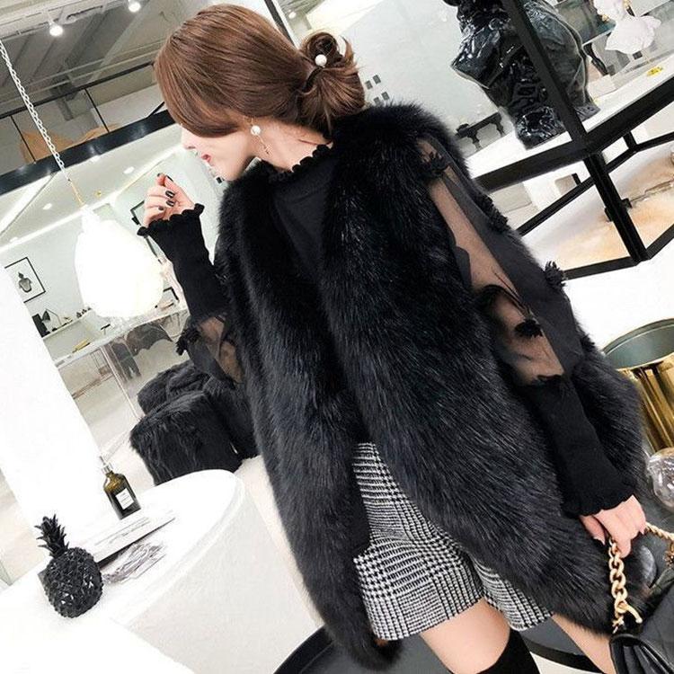 高級な質感 秋冬 レディース ファーコート 毛皮コート レディースコート フェイクファー アウター ファーベスト　暖かい 通勤　レディースアウター