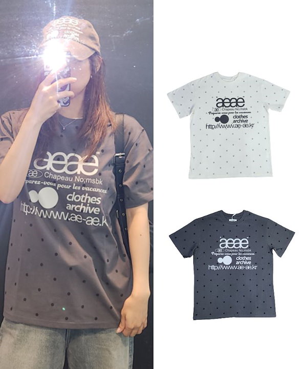 Qoo10 aeae WEB LOGO DOT ドット 半袖