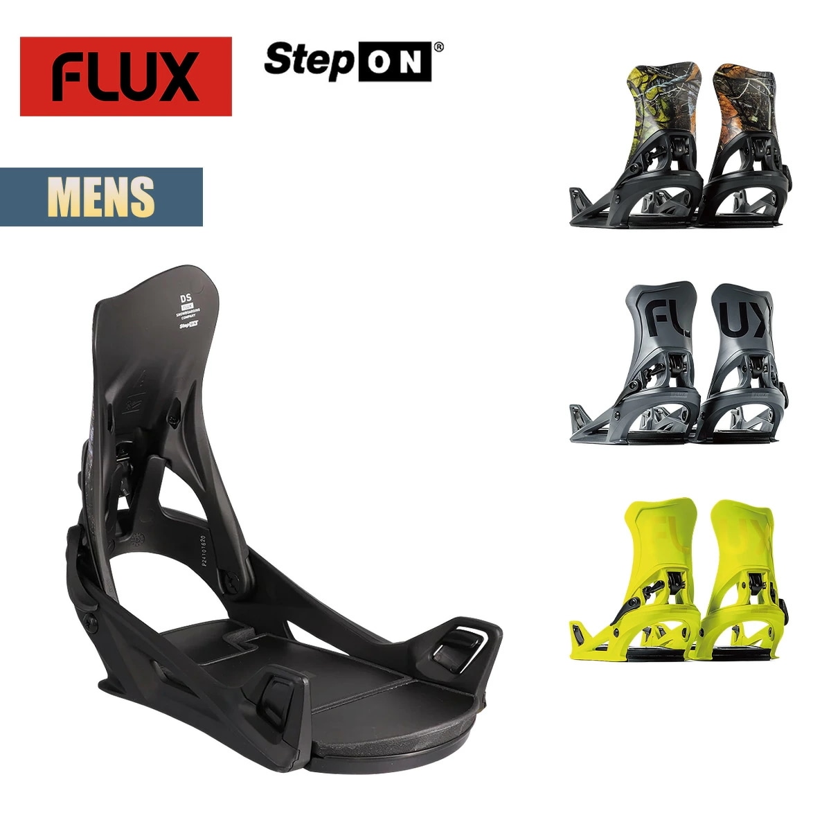ステップオン ビンディング メンズ 25-26 DS STEP ON Mens Re:Flex Snowboard Binding スノーボード スノーボードギア 2025-2026 正規品