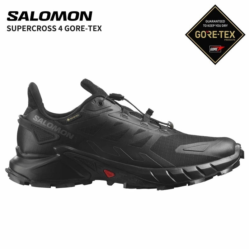 サロモン アウトドア スニーカー SALOMON トレイルランニングシューズ SUPERCROSS 4 GORE-TEX メンズ 男性 靴