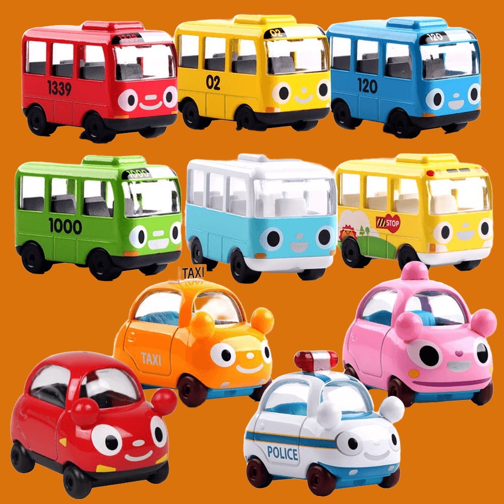 【動くよ!】タヨのなかまたち ミニカー10個セット 7,831円