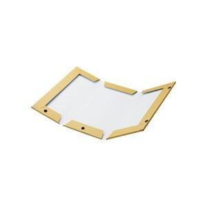 （まとめ） TANOSEE 図面ファイル（クラフトタイプ） A1 3つ折 背幅40mm 1冊 10セット