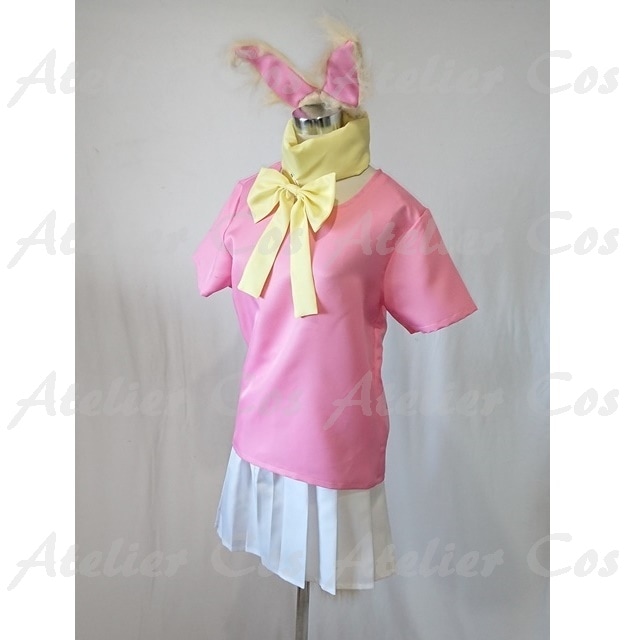 コスプレ衣装 に適合する けものフレンズ フェネック +尻尾 +手袋+靴下+耳 コスプレ C1237