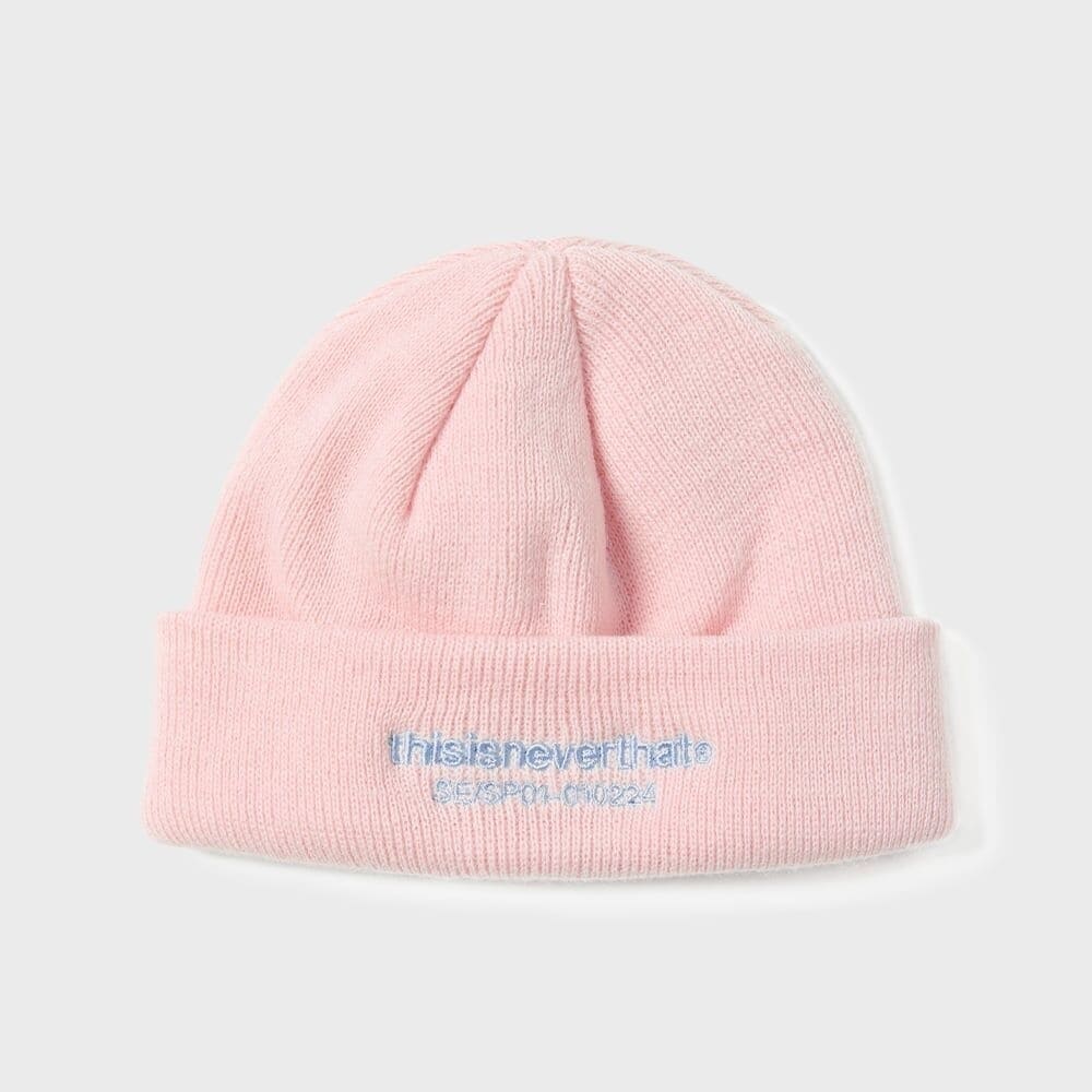 ディス・イズ・ネヴァー・ザット T-ロゴショートビーニーピンク