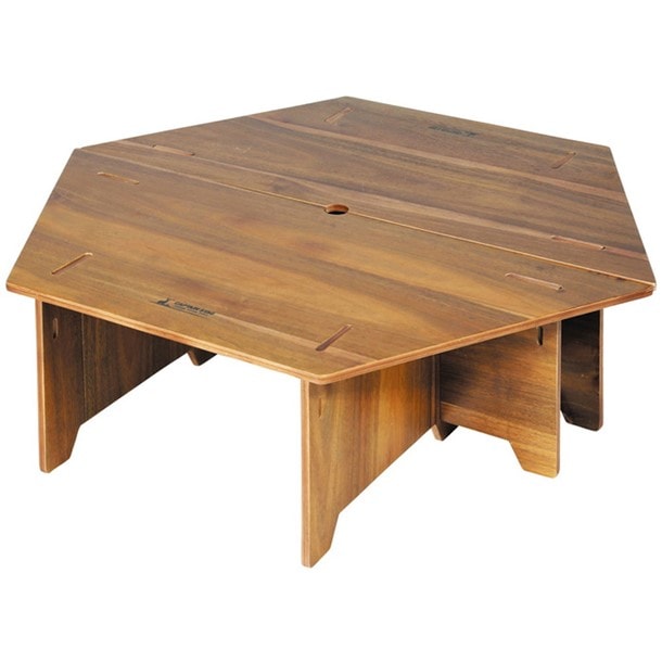 ヘキサセンターテーブル(96) アウトドア　グッズ (up1040)