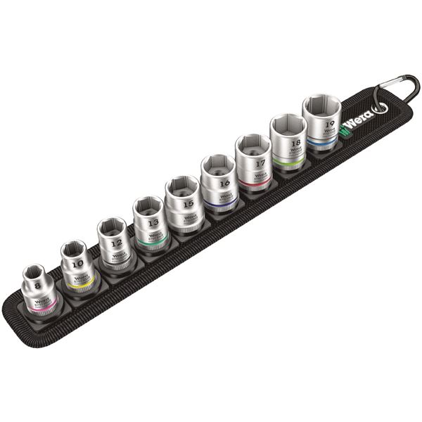 WERA ヴェラ 差込角3/8DR 9点組 ビットソケット セット サイクロップラチェット用 003973 工具 ツール DIY 作業工具 道具