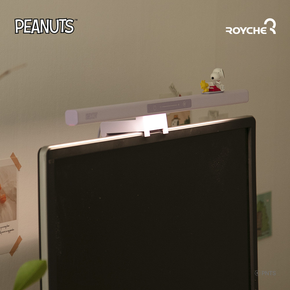 SNOOPY 公式グッズ LEDモニター スタンド ランプ