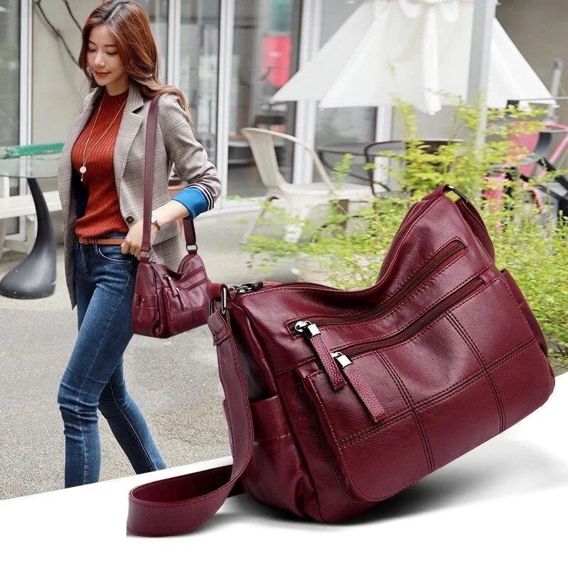 斜めがけ 流行ホーボーバッグミニバッグ 大容量ショルダーバッグ L383福袋24エコバッグトートバッグバックパック 2color 感レディースバッグ