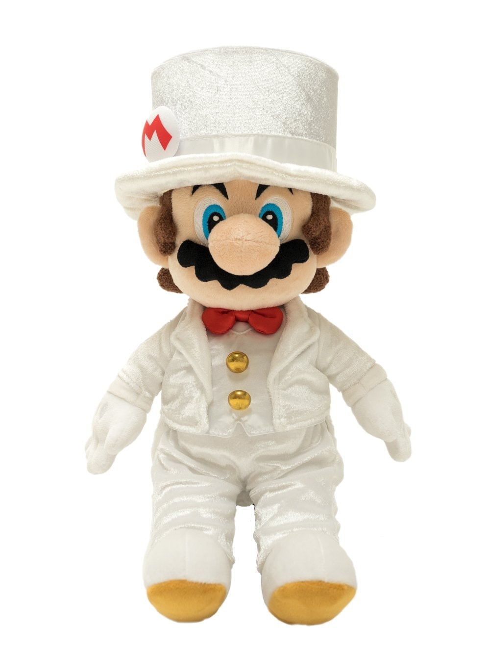 スーパーマリオオデッセイ ぬいぐるみ マリオ（ウェディングスタイル） 高さ38cm