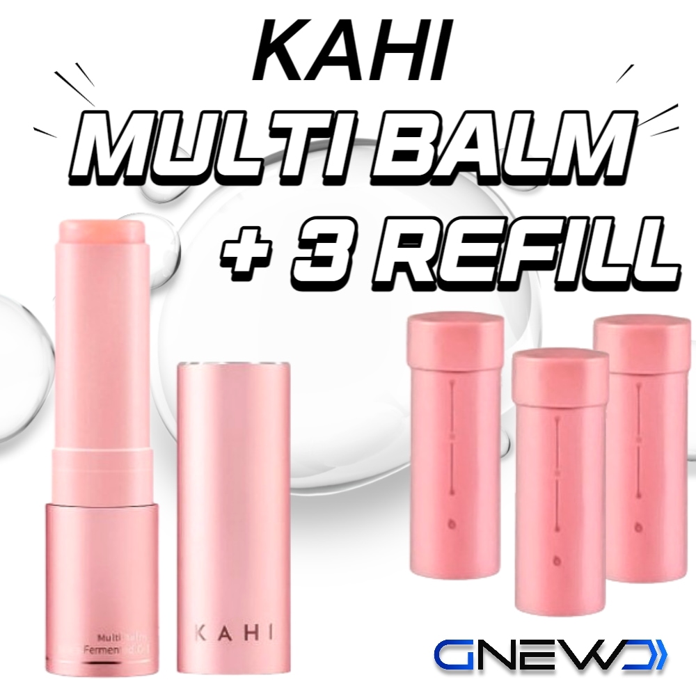 [本品+おかわり3ea] ガヒ マルチバーム ステッキ 9g 詰め替え3つ 美容液 化粧品 韓国コスメ GAHI