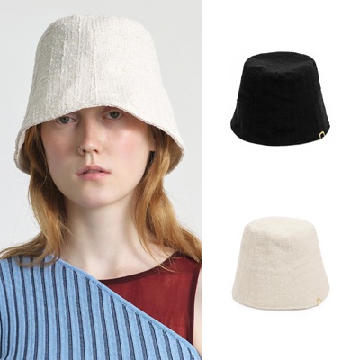 UNDERCONTROL正規品 STAND BUCKET / LINEN TWEED 2COLORバケットハット