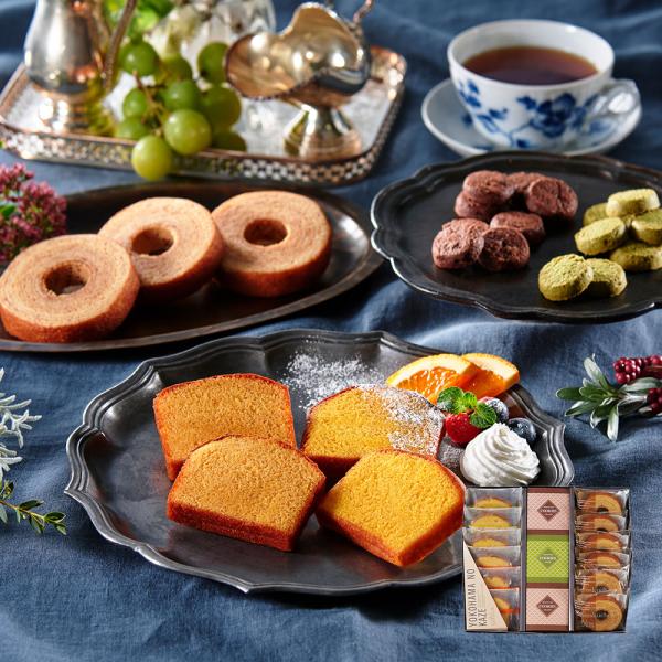 神奈川 YOKOHAMA NO KAZE 焼菓子 バウムクーヘン 6 ケーキ レモン オレンジ 各3 チョコクッキー 2 抹茶クッキー 1 SISK