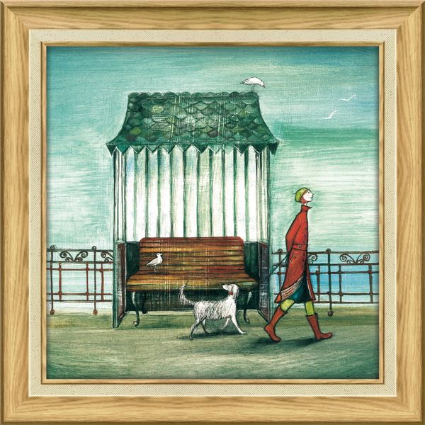 ユーパワー ジョー/ラム Gel加工 アートフレーム スクエア/Mサイズ 「サンデー」