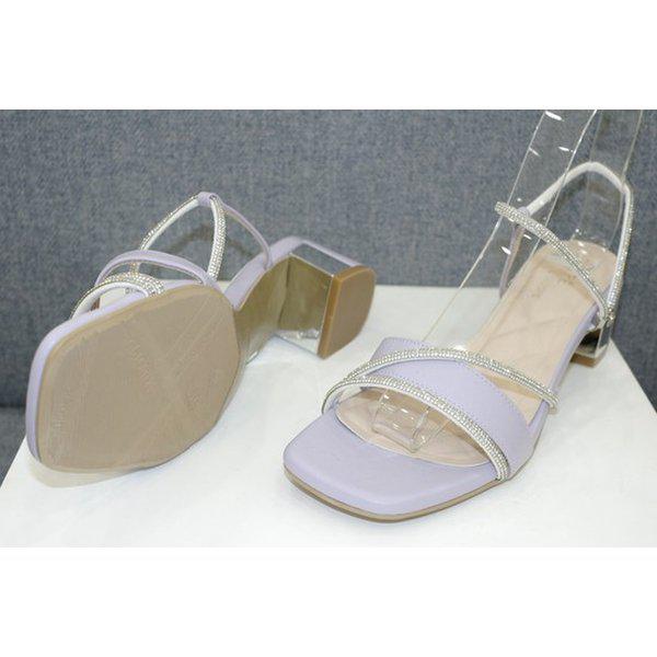 女性スリッパミュールサンダル - 112324012_SC