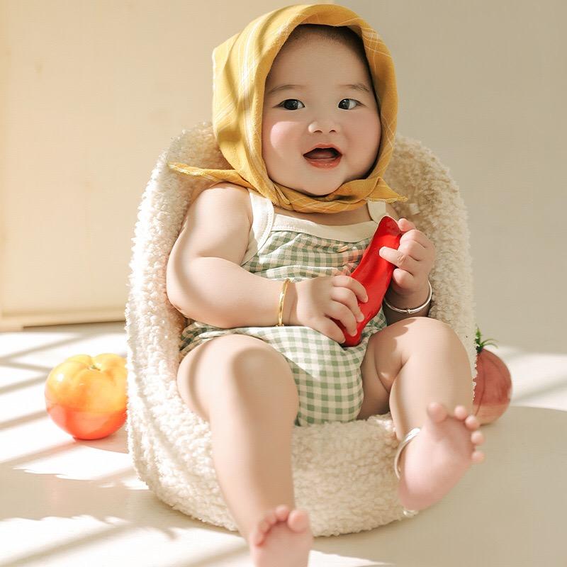 ベビー ニューボーンフォト バスケット ソファ 写真撮影グッズ ソファー 写真館 赤ちゃん 寝相アート 自宅撮影 ミニ 椅子 新生児 記念写真 スタジオ撮影 5,998円