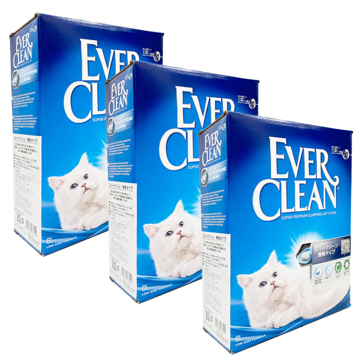 猫砂 小粒 無香タイプ 6kg×3個セット 同梱不可 5,497円