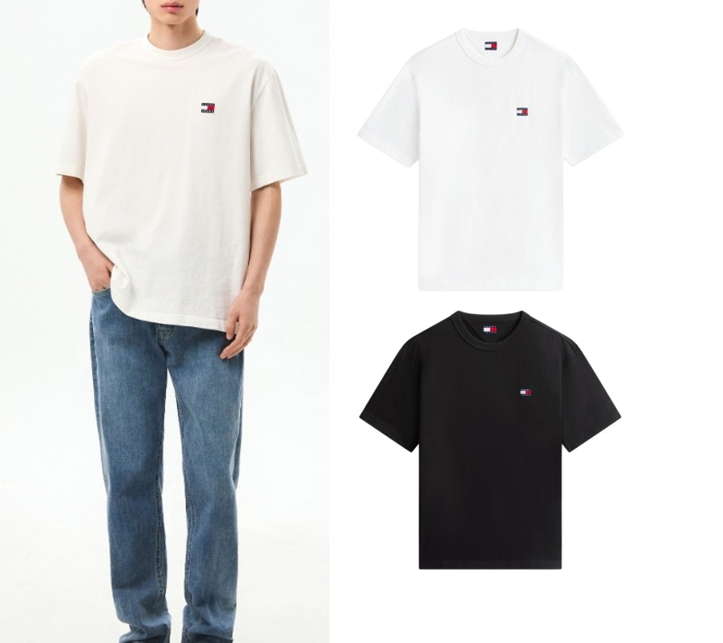 Badge Short- Sleeved T-shirt (T32G1TTO08TMT2)