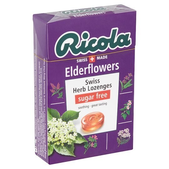 リコラRicola Elderflowers Swiss Herb Lozenges 45g