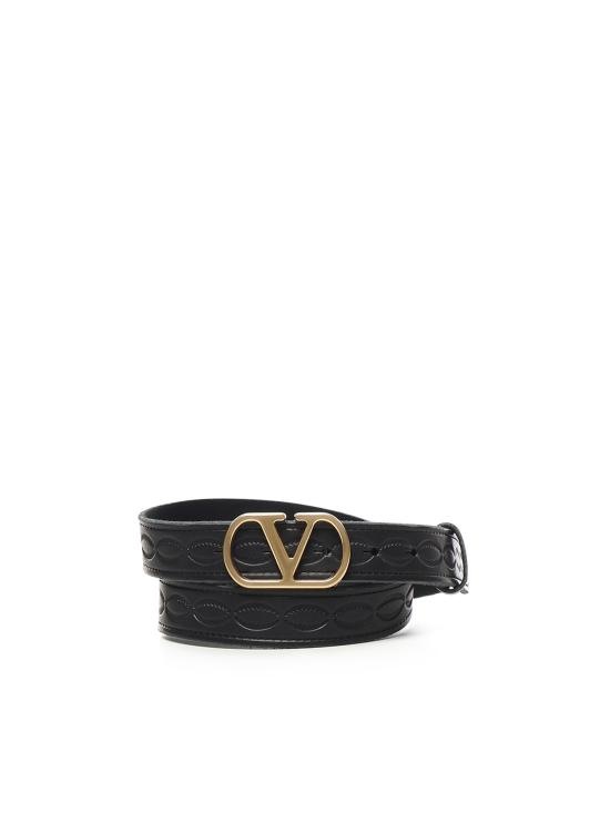 VALENTINO GARAVANI Men Belts 7Y2T0SM3 ZIM0NO Black