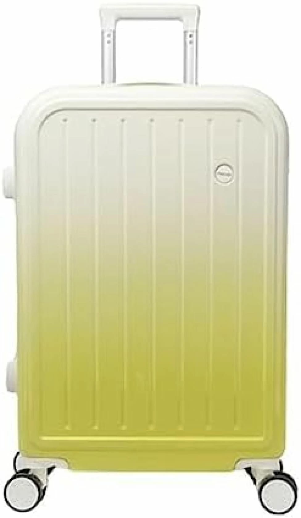 スーツケース キャリーケース 大容量 キャリーバッグ TSAロック搭載 ファスナー式 超軽量 大型 耐衝撃 静音 ダブルキャスター 360度回転 ビジネス 出張 旅行 イエロー 3-5泊