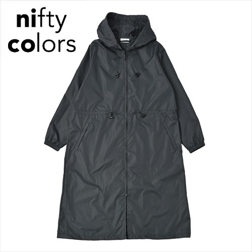 nifty colors(ニフティカラーズ) NIFTYCOLORS-60431 ピーチドロップジップロングレインコート NIFTYCOLORS60431