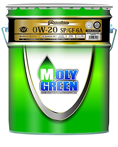 モリグリーン エンジンオイル プレミアム 0W20 SP/GF-6A 全合成油 20L 0470171