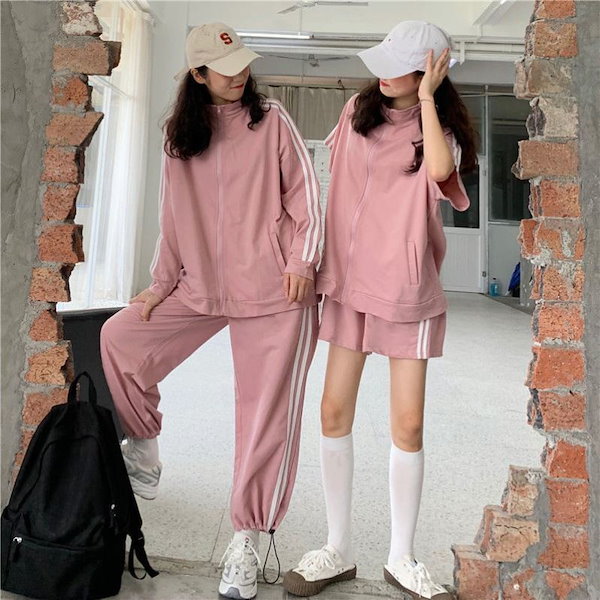 Qoo10] レディース ジャージ 韓国 スポーツウェ