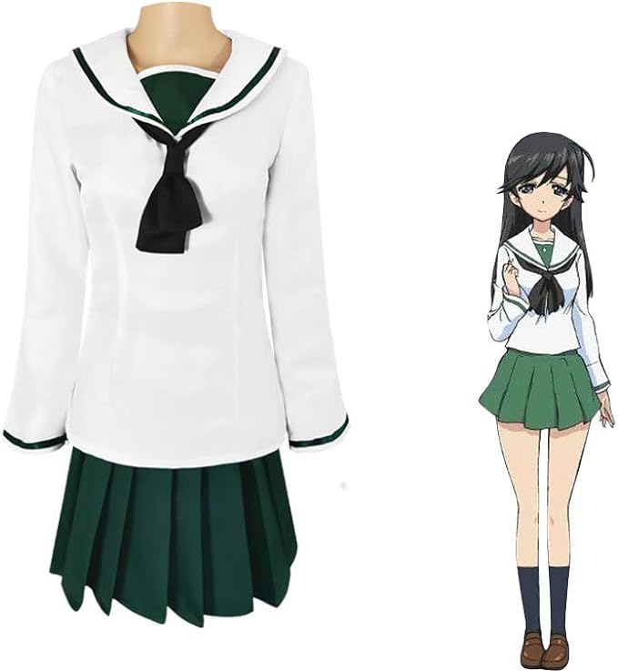 ガールズ&パンツァー 五十鈴華 コスプレ衣装 コスチュー 県立 大洗 女子学園 制服 クリスマス